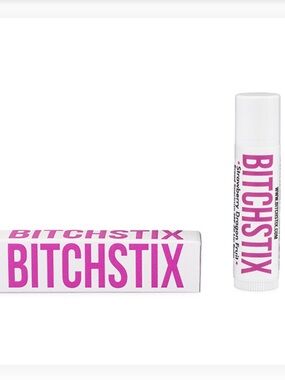 Bitchstix Lip Balm with SPF 30- Moisturizing Strawberry Dragonfruit  Flavor